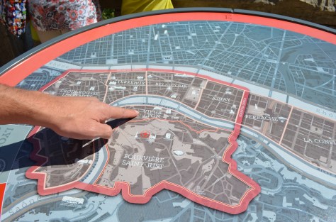 Vista dalla collina di Fourvière