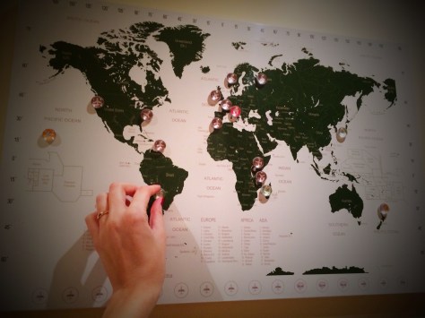 Il mio bellissimo Planner di viaggio magnetico :-)