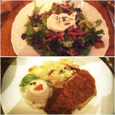 la gustosa e ricca cena alla "Traboulerie"