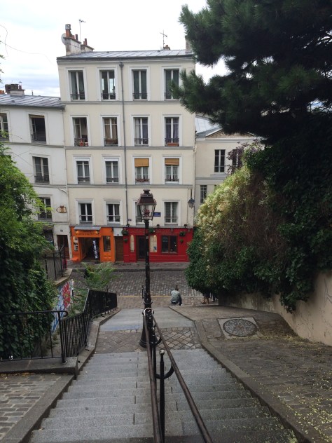 Salita per la Basilica del Sacro Cuore _ Montmartre