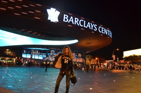 Tifosa dei Nets al Barclays Center :D 